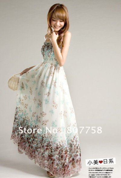 2012 Free shipping Bohemia Indigenous flavor long style brace chiffon maxi dressDE003(Drop shipping support!)