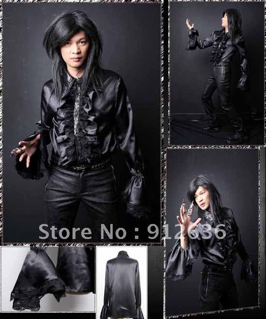 2012 Free Shipping High Quality Sexy Fashion Cheap China Steampunk Clothing Punk Rock And Gothic Clothing