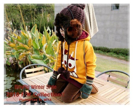 2012 Free shipping wholesale girls hoodie Clothes , boy & girl hoodies kids coat , cute smile , 4 size  M114003
