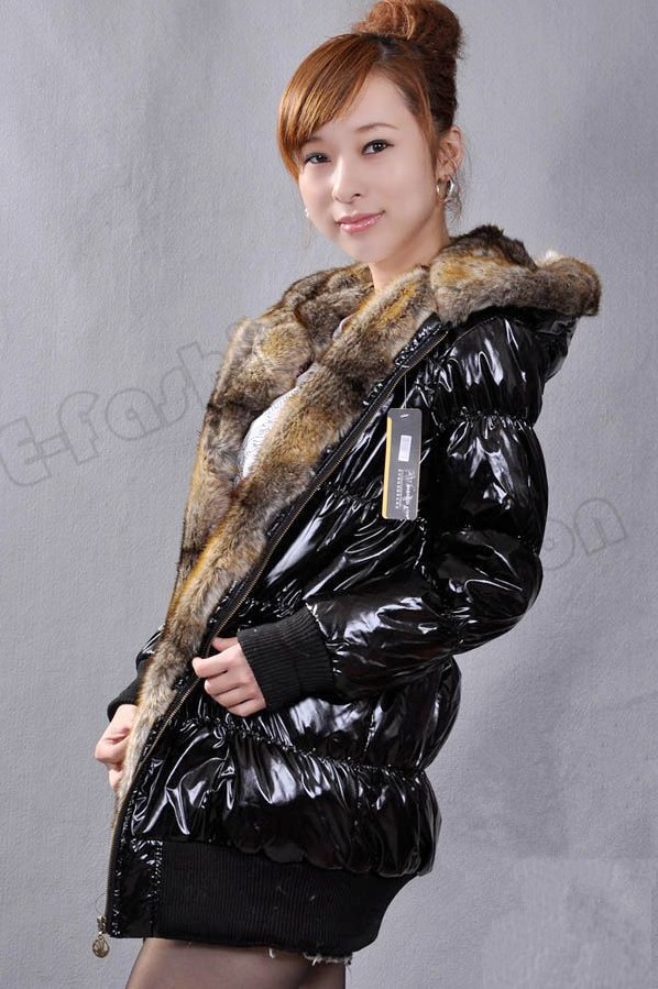 2012 Free Shipping Women Winter Coat long sleeve Thick Black Red surcoat clothes Coats Overcoat glengarry cotton-padded clothes