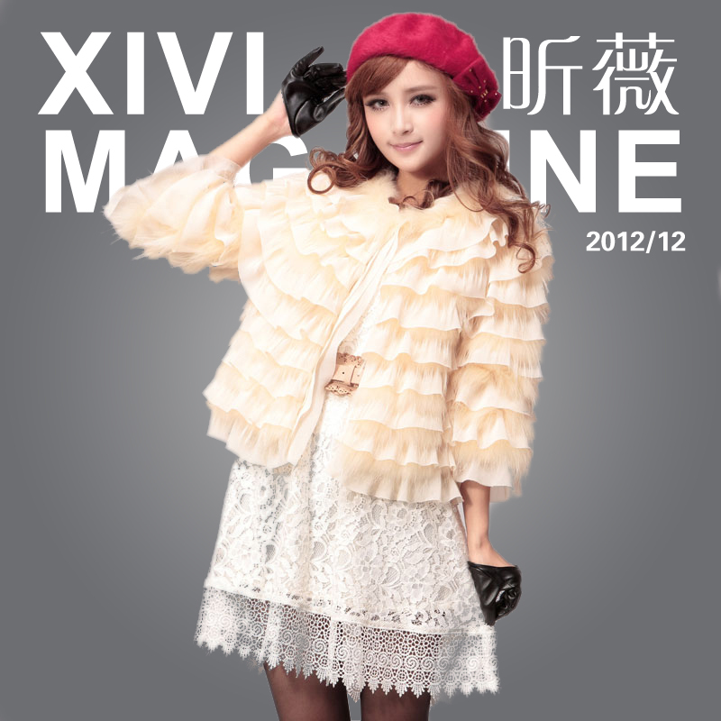 2012 fur coat fox fur winter fur y923067