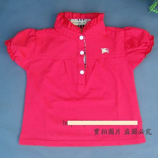 2012 girls summer mesh cotton short-sleeved T-shirt / knitted cotton / shirts / Puff