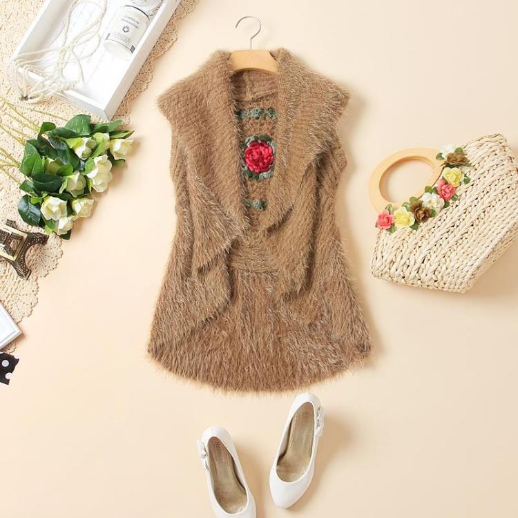 2012 handmade preparation of embroidered fashion elegant trend women's rich slimming cardigan cape outerwear