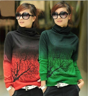 2012 HENG YUAN XIANG women's cashmere sweater basic shirt 8605