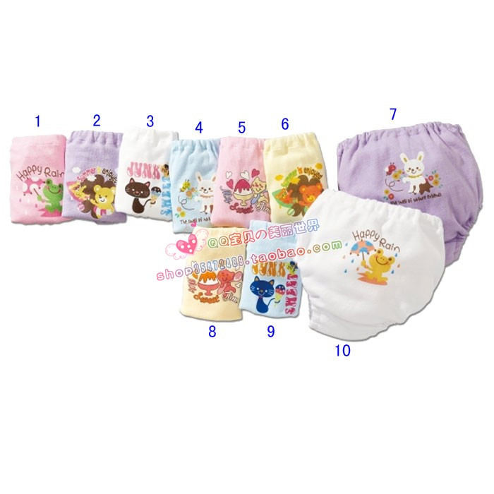 2012 high quality child cartoon bread pants baby briefs panties baby shorts