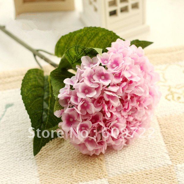 2012 Hot !! High Simulation Huge Hydrangea Flower 15-17cm  in Wedding Decoration 5 Color Available FL169-2