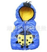 2012 hot sale 3 pieces/lot Multicolor Beatles cartoon kids vest(for 1-4 years) free shipping