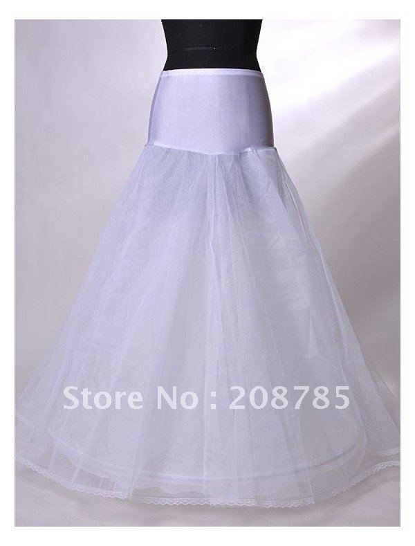 2012   Hot sale A Line  Wedding dress  Fishtail skirt petticoat  Mesh 3 layers Wedding  Accessories