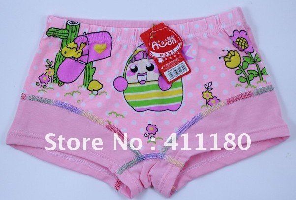 2012 hot sales soft cotton panties for kid, underware for children character style 12 pcs/lot free shipping