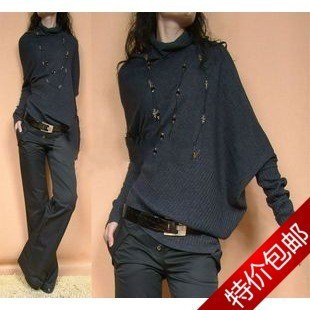 2012 hot sell! fashion pullovers batwing women's sweater.coat 1pcs/lot