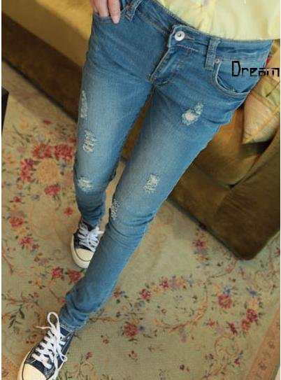 2012 hot sell fashionable women jeans, women  tight pants, sexy new design jeans free shipping