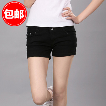 2012 hot-selling all-match slim spring and summer shorts brief denim shorts 308