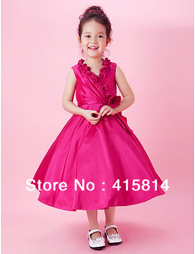 2012 Hot Selling Lovely Princess Flower Girl Dress ( FL1 )