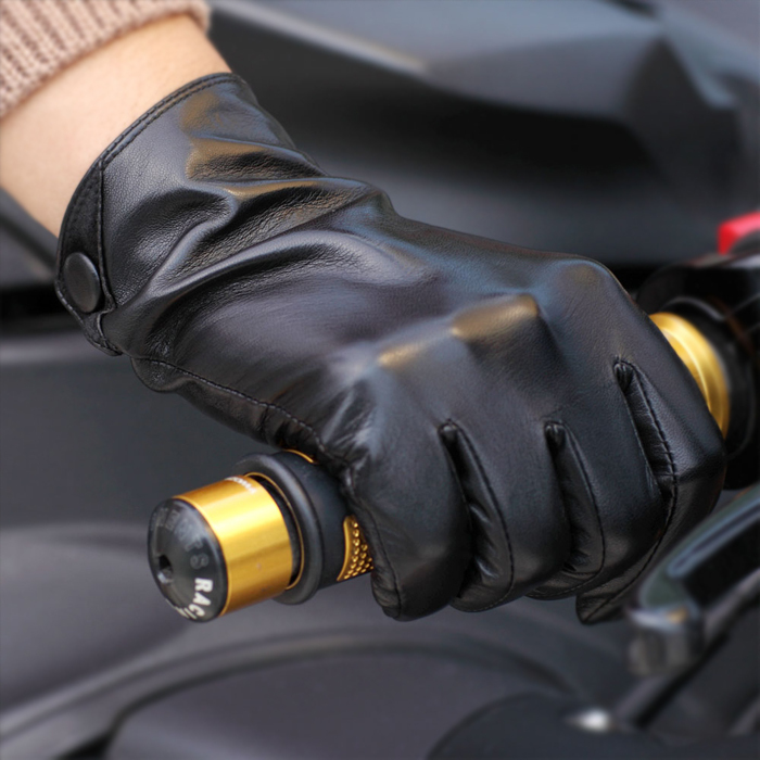 2012 hot selling men's Suede genuine leather sport gloves #2 color