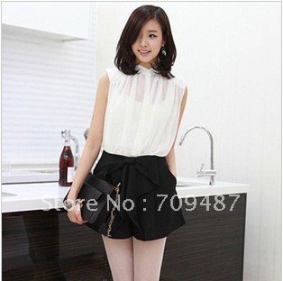 2012 Hot Wild bow mini - waist shorts shorts Culottes