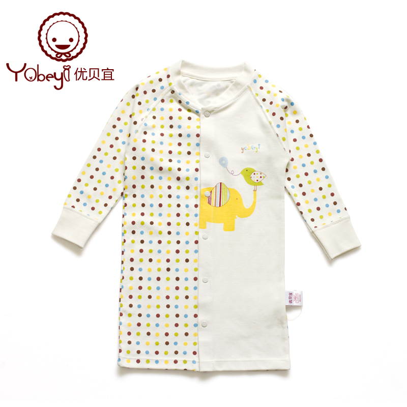 2012 infant 100% cotton robe baby autumn ecgii sleepwear 5514