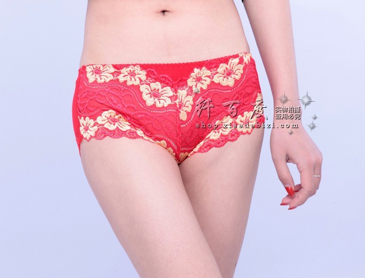 2012 Ladies' underwear bud silk non-trace ladies' underwear trade the single large size sexy bud silk