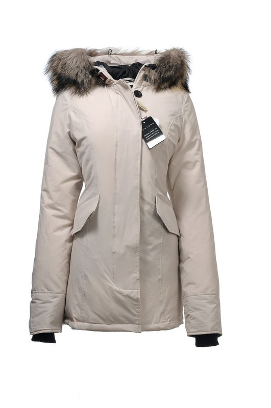 2012 large fur collar Women woolrich down coat slim fashion winter outerwear fashion long design