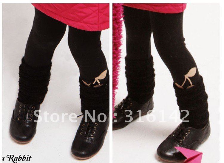 2012 latest spring spring color cherry shaping leggings comfortable and elegant fashion style value recommended! 1031-2 black