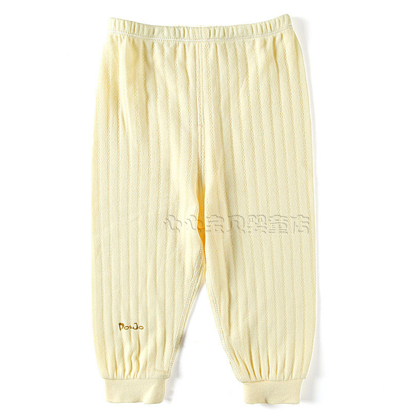 2012 leather autumn and winter 100% cotton baby underwear panties ba993-96y home baby long trousers