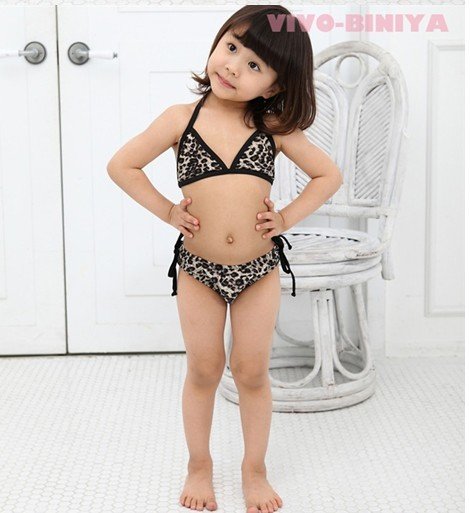 2012 Leopard baby girls bikini wholesale 5sets/lot baby swimwear baby swimsuit set