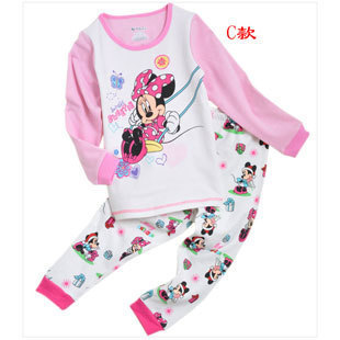 2012 lounge flat flannelette thick long-sleeve underwear sleep set