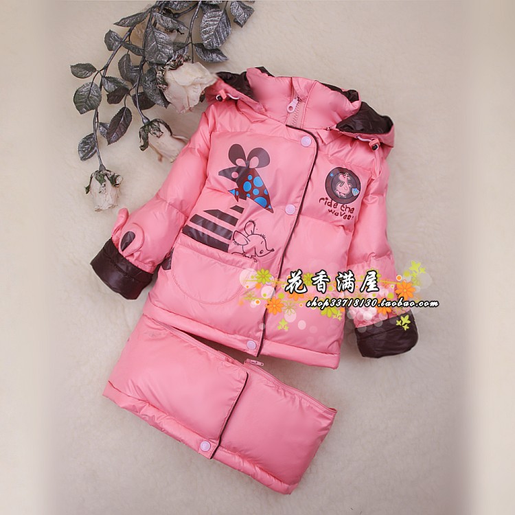 2012 male female child long and short dual-use x061 child down coat