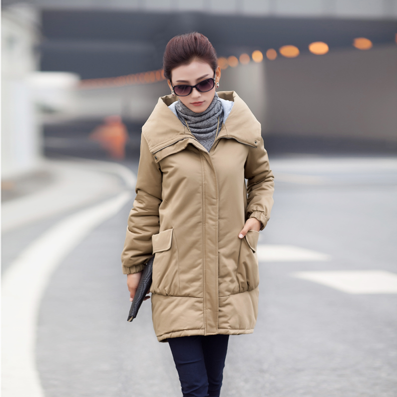 2012 maternity clothing winter maternity wadded jacket winter thickening overcoat cotton-padded jacket cotton-padded jacket top