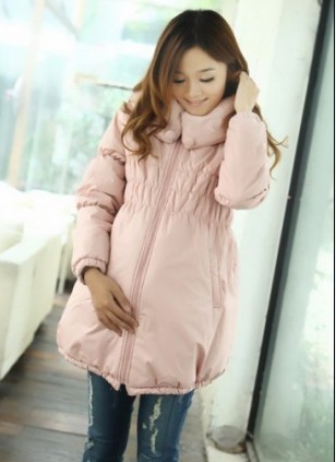 2012 maternity clothing winter outerwear maternity wadded jacket cotton-padded jacket plus size plus size thickening maternity