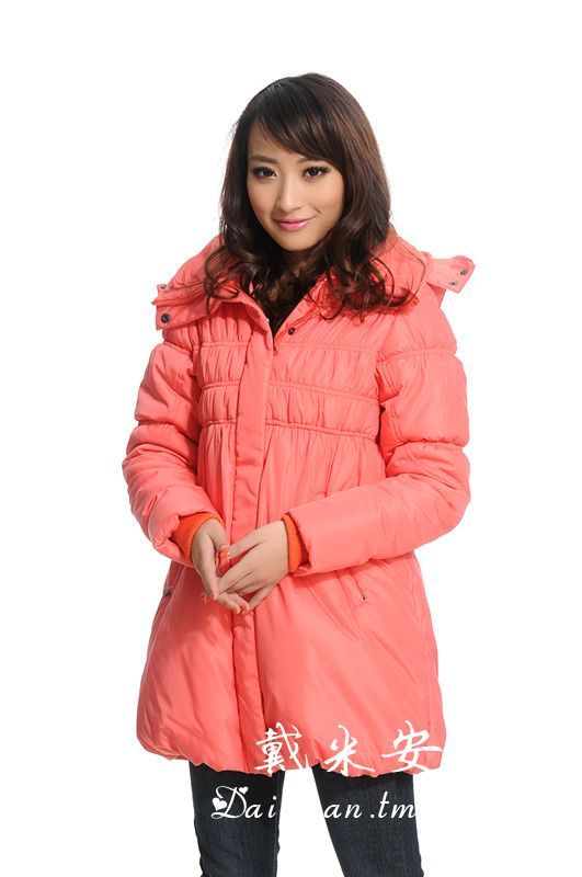 2012 medium-long thickening maternity wadded jacket cotton-padded jacket wadded jacket maternity clothing plus size female