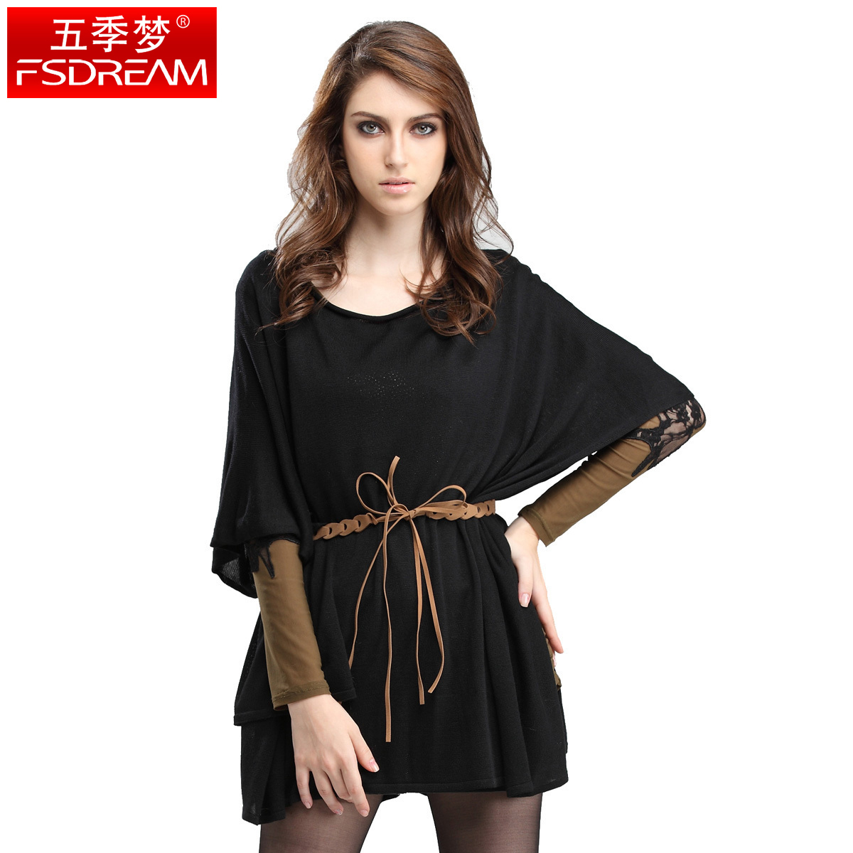 2012 multifunctional cape style sweater s10806