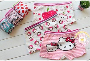 2012 new 100%cotton baby girl underclothes Lovely children underwear/ Children's Clothing  Underwears panties