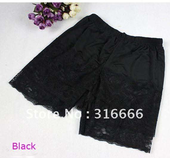 2012 new and fashion ladies' lace shorts for spring and summer season.Women polyester lace hotpants in two colors hot item!!