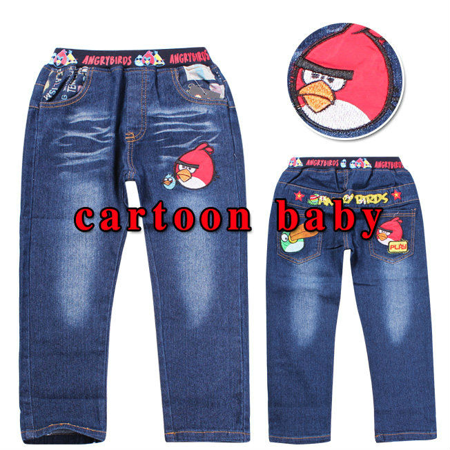2012 new arrival,boy girls autumn jeans,boy's and girl's jeans,long trousers,baby clothing,children jeans,cotton,free shipping