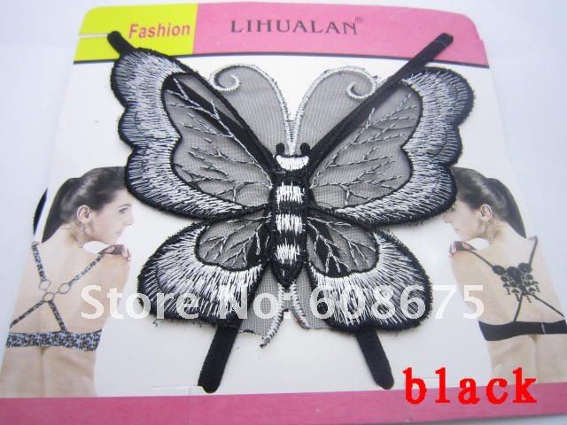 2012 New arrival! butterfly Bra straps sexy Aglet across ,charm underwear baldric,ladies Gallus 6 colors can choose