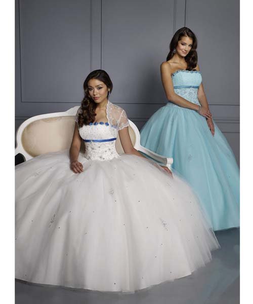 2012 New arrival Fashion Pink Organza Quinceanera Dress W0630