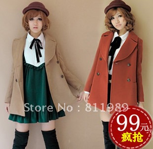 2012 new arrival Free shipping . 2012 hotsales . Fashion Ladies long dress , fashion women's dress Leather clothing outerwear