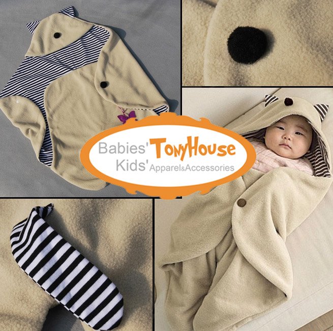 2012 New Arrival Gremlins blankets / baby sleeping bag children's clothing baby clothes blanket sleepers free shipping