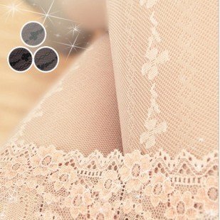 2012 New arrival! Japan and Korea Fashion  Retro All Lace  Stocking tight ,rhombus and Clover jacquard sweet Lace Hose for women