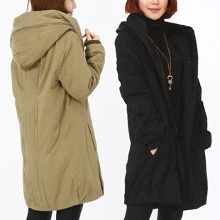 2012 new arrival loose winter 100% cotton maternity clothing thermal thickening wadded jacket outerwear plus size cotton-padded