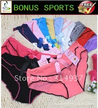 2012 New Arrival Super Quality Modal Women Underwear Panties different Colors 12pcs/lots Best Selling