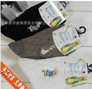 2012'' New Arrival!! TOP SELLING, 2-5years old Baby Donald Duck socks, cotton socks, Knitted by hand,