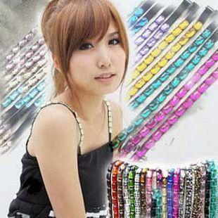2012 New Arrival women  accessories candy color double-shoulder with gem shoulder strap underwear belt  20pair/lot
