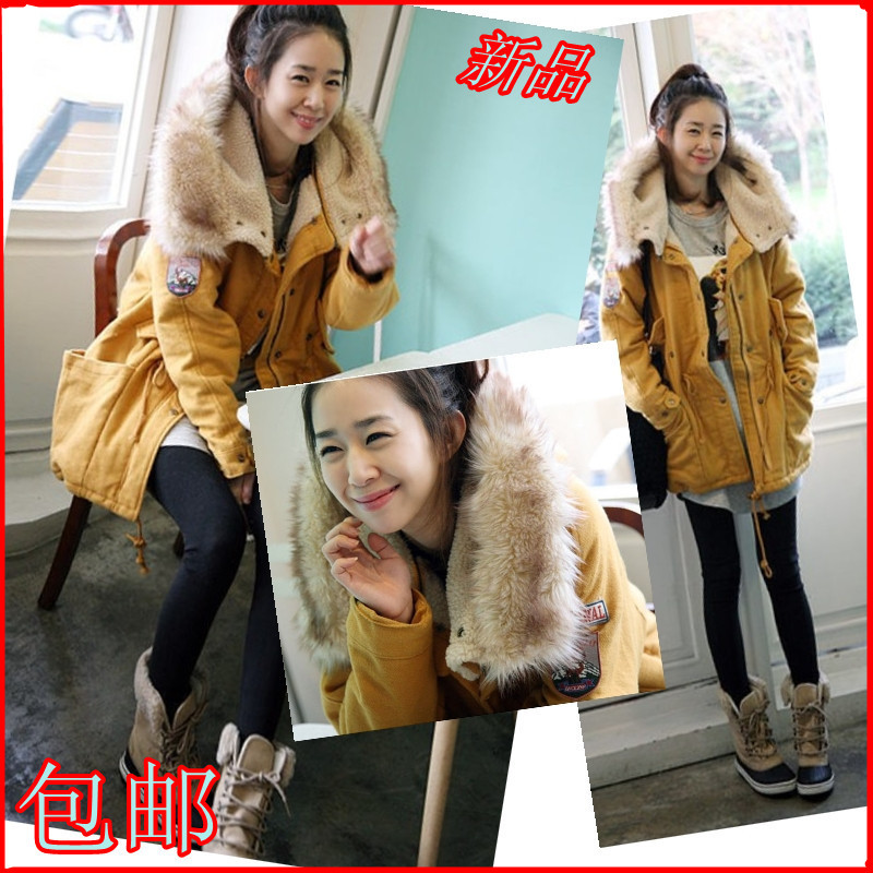 2012 new arrival women's caps onta thermal drawstring winter wadded jacket cotton-padded jacket