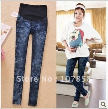 2012 New Casual pants Maternity jeans Pregnant women Jeans Maternity Pants Maternity Wear #RYW06
