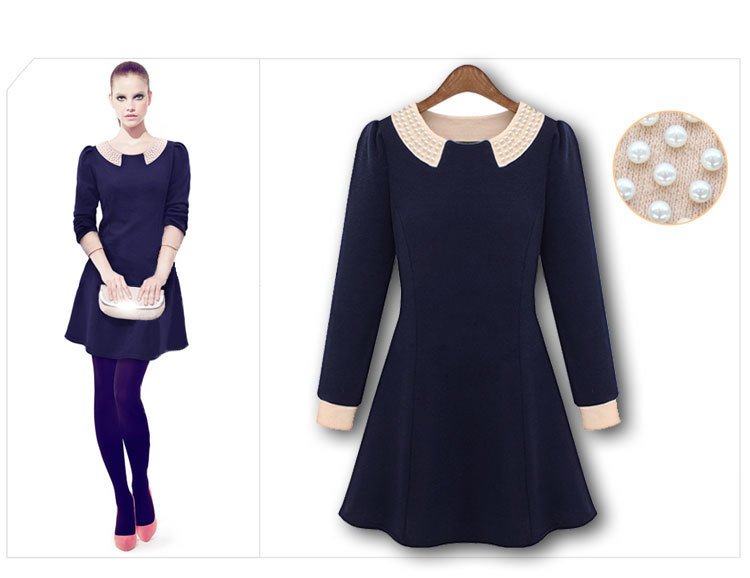 2012 new doll brought pearl compose ACTS the role of long sleeve fair maiden dress 512