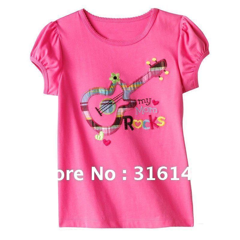 2012 New fashion baby t-shirt jumping beans Kids' Tee Girl  t-shirts 6pcs/lot 1 style =5size