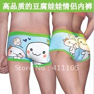 2012 new fashion Briefs lovers briefs underwear romantic underwear Lovers underwear 5pair/lot+ Free shipping