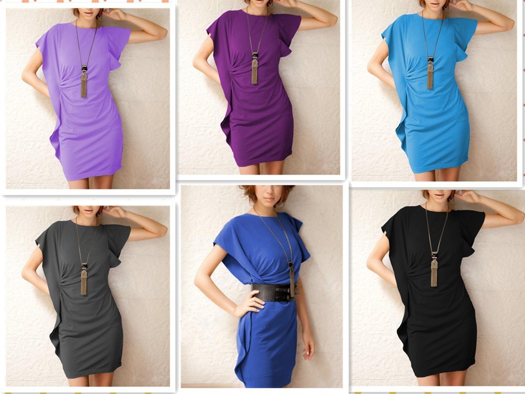 2012 New Fashion Sexy Women Dress Sleeveless One-Piece Skirt 6 Colors Comfort petticoat free shipping