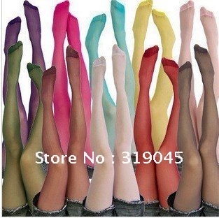 2012 new fashion spring candy color velvet  tight pantyhose,thin stockings lady's sexy velvet leggings/ colorul pantyhose